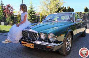 Auto do ślubu Jaguar Daimler XJ6 1980 klasyk  lub Jaguar XJ8 klima, Samochód, auto do ślubu, limuzyna Łowicz