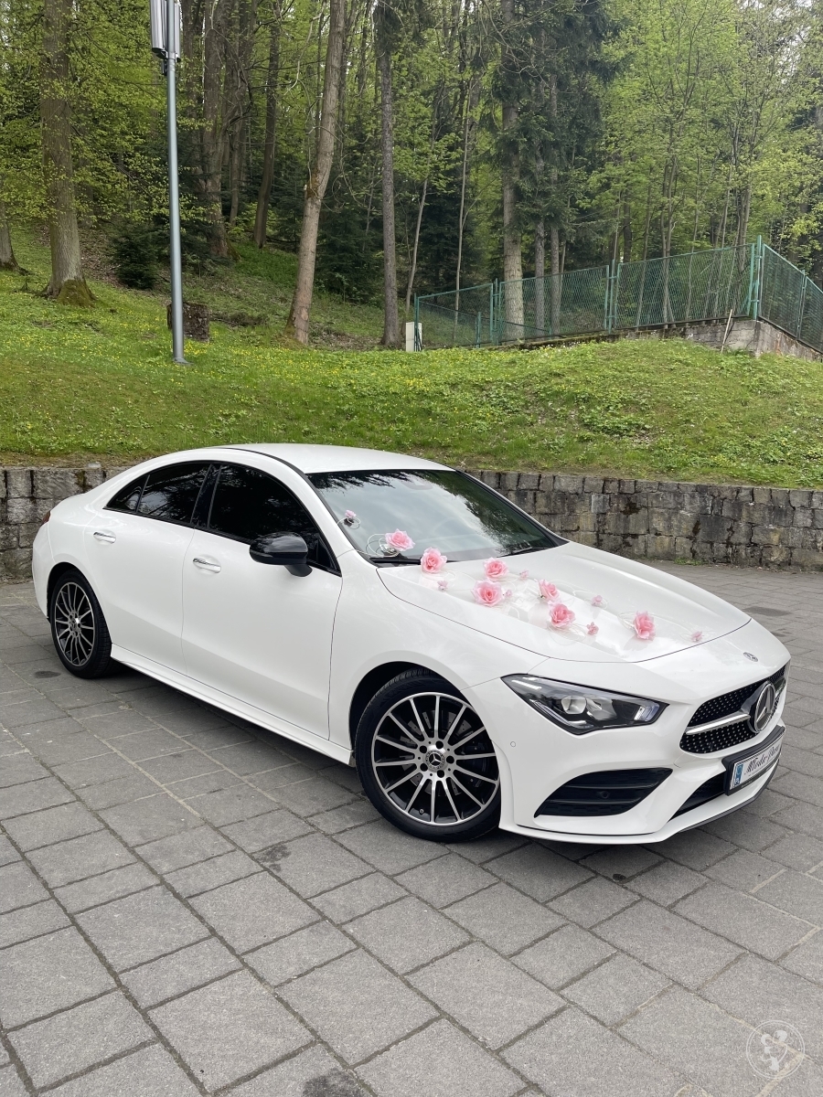 Najnowszy Mercedes CLA AMG na Twój Ślub | Auto do ślubu Myślenice, małopolskie - zdjęcie 1