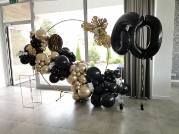 dekoracje balonowe,  kwiatowe, dekoracje stołów i słodkich stołów, Dekoracje ślubne Lubin