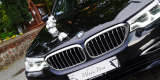 Czarne BMW serii 5 Luxury Line | Auto do ślubu Olsztyn, warmińsko-mazurskie - zdjęcie 4