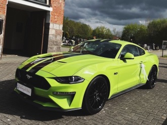 Białe BMW X4 SUV / Mustang GT 450KM | Auto do ślubu Gdynia, pomorskie