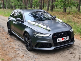 Audi RS6 do ślubu | MTM | Akrapovic | Daytona Matt Grey,  Lubin
