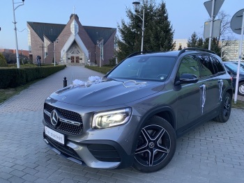 Piękny Mercedes GLB AMG do ślubu SUV | Auto do ślubu Rzeszów, podkarpackie
