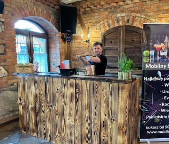 Mobilny bar/ Drinka Bar / Eventy / Barman, wesele, urodziny,, Barman na wesele Gdańsk
