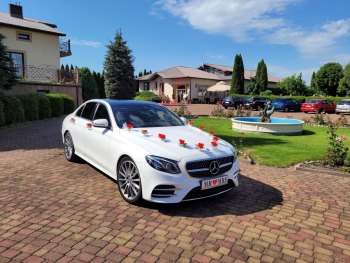 Mercedes E-Class AMG. Samochód do ślubu., Samochód, auto do ślubu, limuzyna Mława