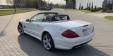 Biały Mercedes SL 500 V8 | Auto do ślubu Zgierz, łódzkie - zdjęcie 3