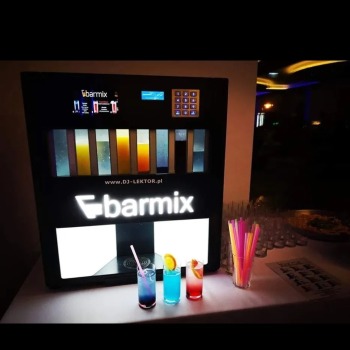 Barmix + napis LOVE GRATIS! , Barman na wesele Wieluń