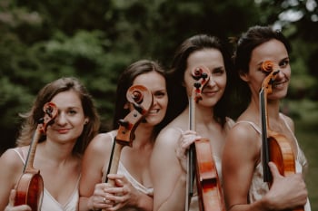 Kwartet smyczkowy, skrzypce, wiolonczela, oprawa muzyczna ślubu, Oprawa muzyczna ślubu Kalwaria Zebrzydowska