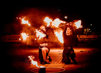 Manipura Teatr Ognia - Pokaz Tańca z Ogniem i Światłem, Teatr ognia Chojnice
