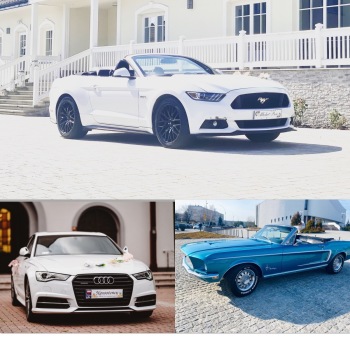 Auto do ślubu MUSTANG cabrio GT AUDI A6 Klasyk Mustang wynajem, Samochód, auto do ślubu, limuzyna Nowa Dęba