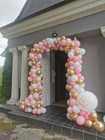 Pan Balon - dekoracje balonowe, ścianki, napisy LED i inne!, Dekoracje ślubne Więcbork