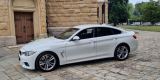 Białe BMW 4 Gran Coupe M Performance - wynajem samochodu z kierowcą | Auto do ślubu Wrocław, dolnośląskie - zdjęcie 3