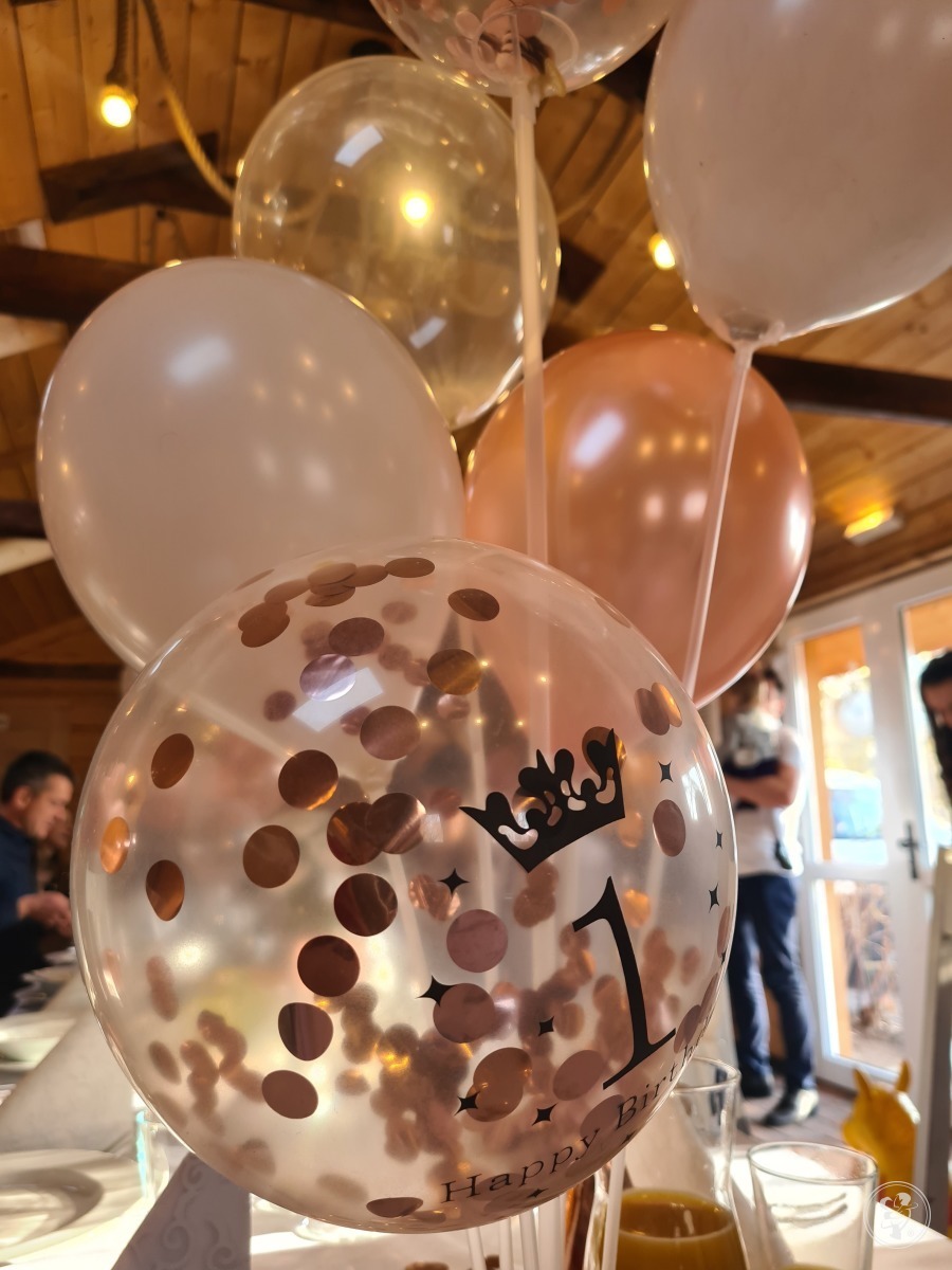 Dekoracje balonowe, balony z helem, brama balonowa, wytwórnica baniek, Stanowice - zdjęcie 1