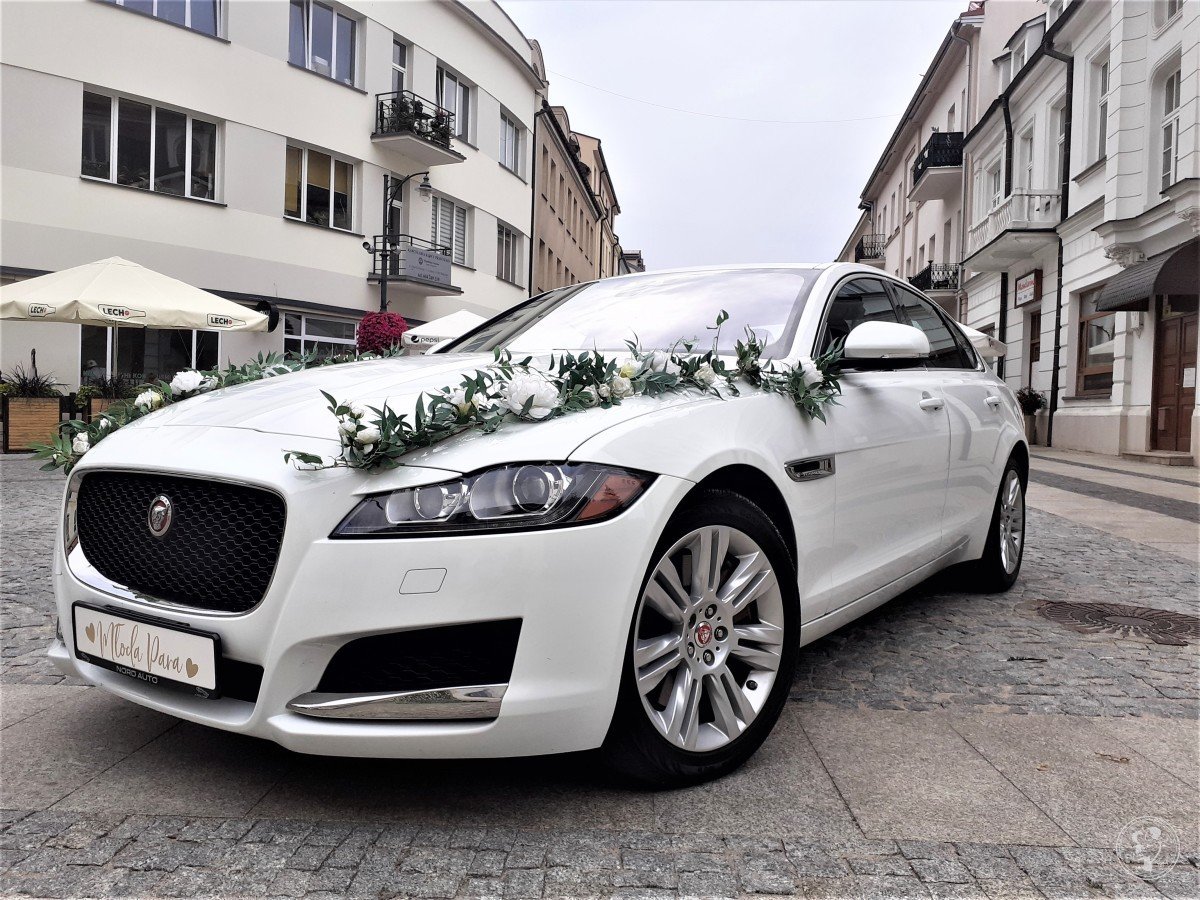 Jaguar XF Prestige - samochód do ślubu - limuzyna, luksusowy ślub, Białystok - zdjęcie 1