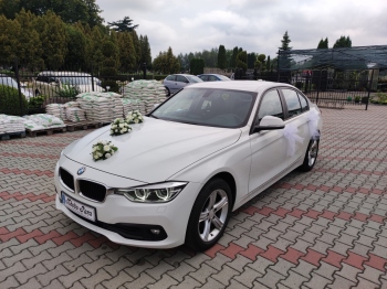 Wynajem do ślubu BMW F30, Samochód, auto do ślubu, limuzyna Legnica