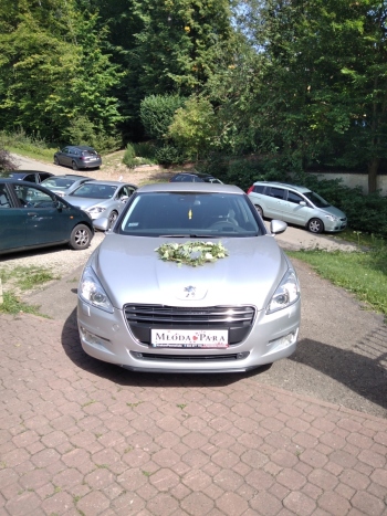 Tani samochód do ślubu Peugeot 508, Samochód, auto do ślubu, limuzyna Baranów Sandomierski