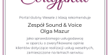 Sound & Voice - Olga Mazur, Sławno - zdjęcie 2