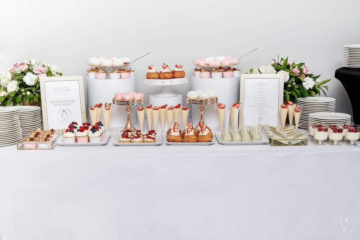 Słodki stół, candy bar, tort weselny, słodkie upominki dla gości, Koszalin - zdjęcie 1