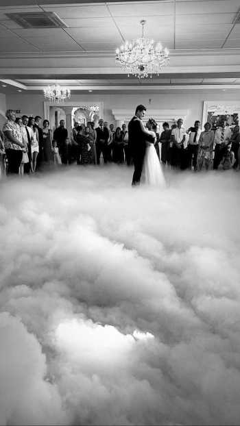 Ciężki dym/ Taniec w chmurach/ Fontanny iskier/ Pierwszy taniec, Dekoracje ślubne Świebodzice