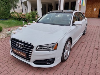 Audi A8 Long 4.0 TFSI 2016, Samochód, auto do ślubu, limuzyna Puławy