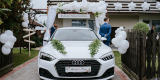 Audi A5 sportback białe z kierowcą auto do ślubu samochód na wesele | Auto do ślubu Kraków, małopolskie - zdjęcie 3