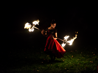 Fireshow - Taniec z ogniem (płonące serce GRATIS),  Elbląg
