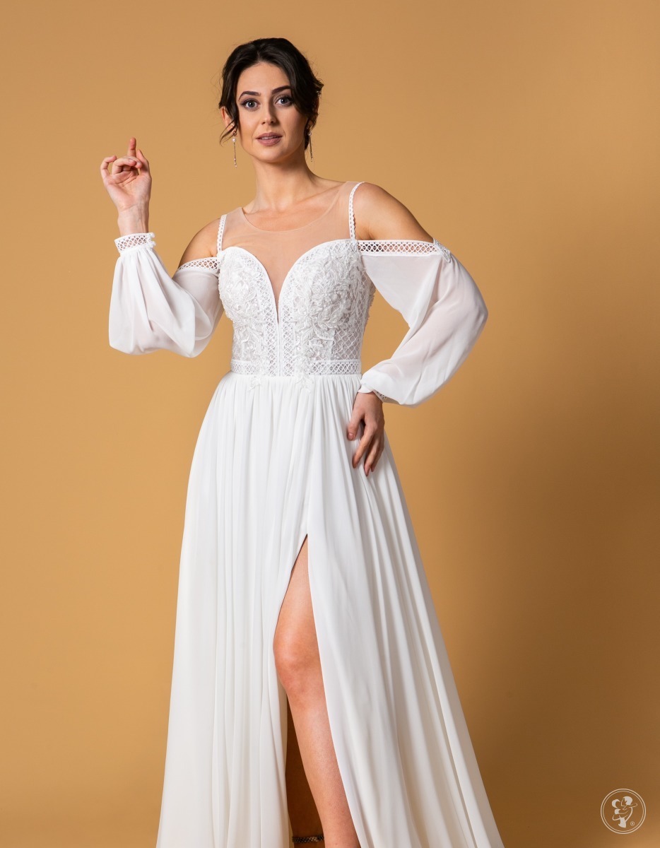 Suknia ślubna LAPSANA w stylu Boho - zdjęcie 1