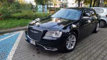 Limuzyna nowy czarny Chrysler 300C jak Bentley. Tanio., Samochód, auto do ślubu, limuzyna Bobowa