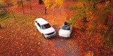 Auta do ślubu  Biały VW Beetle Cabrio I Biały  Dodge Durango SUV, Lublin - zdjęcie 5