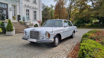 Luksusowy zabytkowy Mercedes W108 do ślubu i nie tylko, Samochód, auto do ślubu, limuzyna Pieszyce