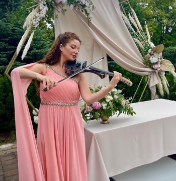 Skrzypce na ślub plenerowy - YLO Violin - Oprawa muzyczna ślubu, Oprawa muzyczna ślubu Sobótka