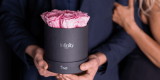 Infinity Rose wieczne róże we flower boxach podziękowanie | Prezenty ślubne Warszawa, mazowieckie - zdjęcie 2