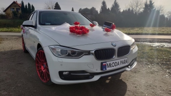 Białe BMW do ślubu | Auto do ślubu Oświęcim, małopolskie
