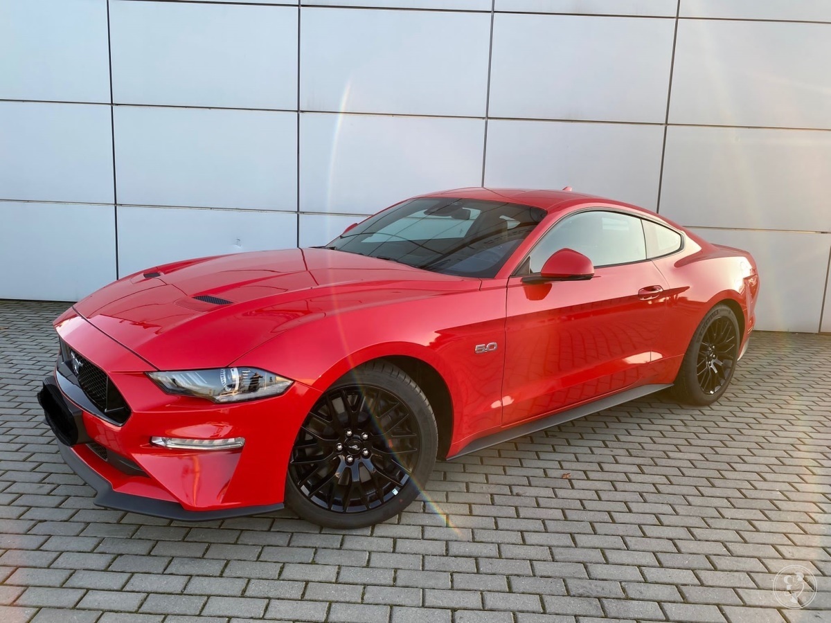 Ford Mustang GT V8 5.0 czerwony | Auto do ślubu Krosno, podkarpackie - zdjęcie 1