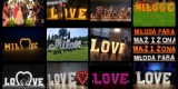 Napis Miłość ⭐ Love ⭐ pisana ⭐serce led ⭐ ścianka ⭐ ciężki dym, Konin - zdjęcie 2