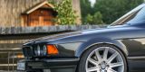 Czarne BMW e32 V8 seria 7, czarny samochód do ślubu, Rzeszów - zdjęcie 5