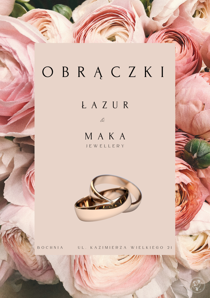 obrączki ślubne Łazur & MAKA jewellery, Bochnia - zdjęcie 1