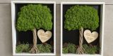 Wood and Plants - podziękowania dla rodziców, drzewko z mchu chrobotka | Prezenty ślubne Kraków, małopolskie - zdjęcie 5