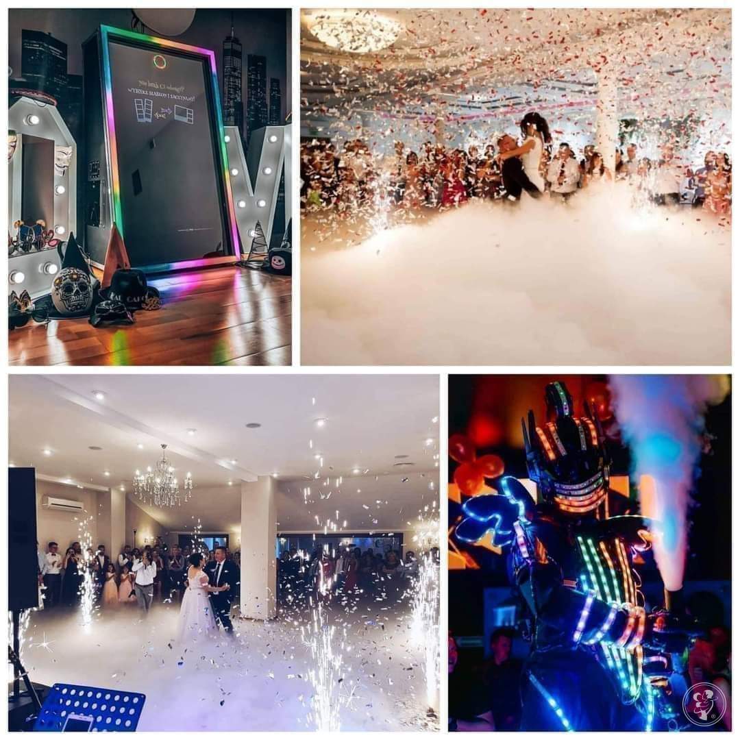 Fotolustro, fotobudka 360, ciężki dym, fontanny iskier, konfetti., Stalowa Wola - zdjęcie 1