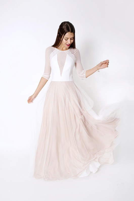 Sukienka ślubna model 19/8 - zdjęcie 1