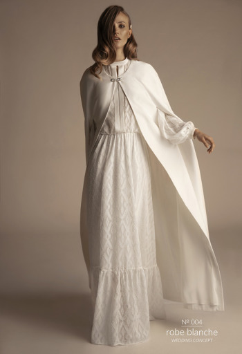 N004 robe blanche - zdjęcie 1