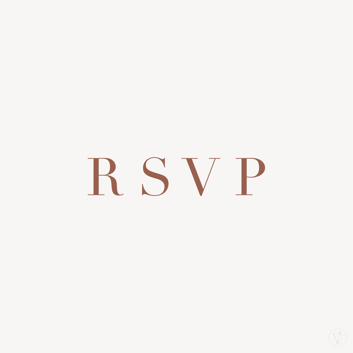 RSVP wydruk na papierze 280g - zdjęcie 1