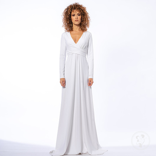 MAGDALENA Maxi HYPNOTIC WHITE - zdjęcie 1