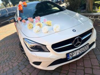 Mercedes-Benz CLA auto do ślubu, Samochód, auto do ślubu, limuzyna Nowy Dwór Mazowiecki