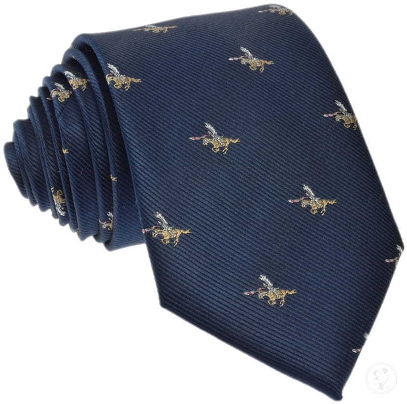 Krawat jedwabny - husaria (2) - zdjęcie 1