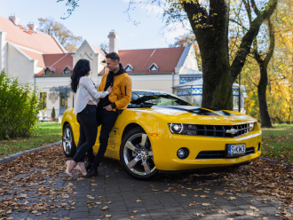 Chevrolet Camaro Transformers Auto do Ślubu i nie tylko Wynajem,  Dąbrowa Górnicza