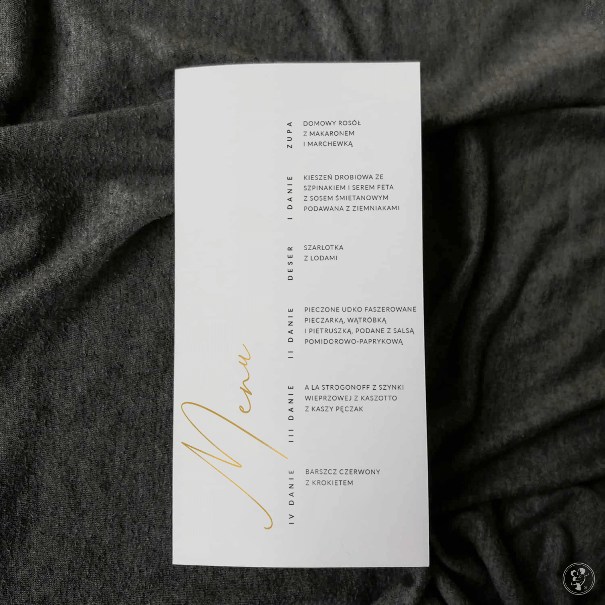 Minima - Menu jednokartkowe - zdjęcie 1