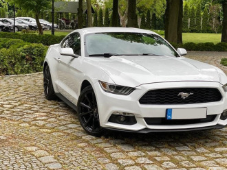 Ford Mustang V6 320KM do ślubu Biały,  Luboń
