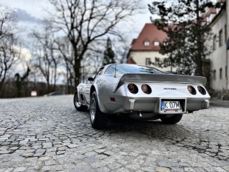 Corvette C3 do ślubu,  Kraków