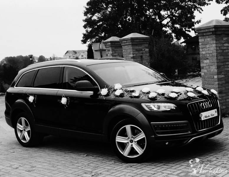 AudiQ7 - Luksusowa czarna limuzyna do ślubu | Auto do ślubu Sierakowice, pomorskie - zdjęcie 1